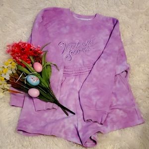 Victoria's Secret Sweat Top and Shorts set